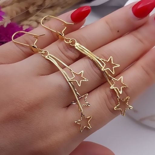 گوشواره سیتی گلد کد 1198 - خرید آنلاین از گالری آداس